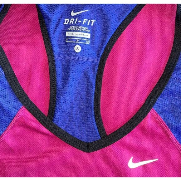 NIKE DRI-FIT Racerback Tank Top S - Picture 1 of 4